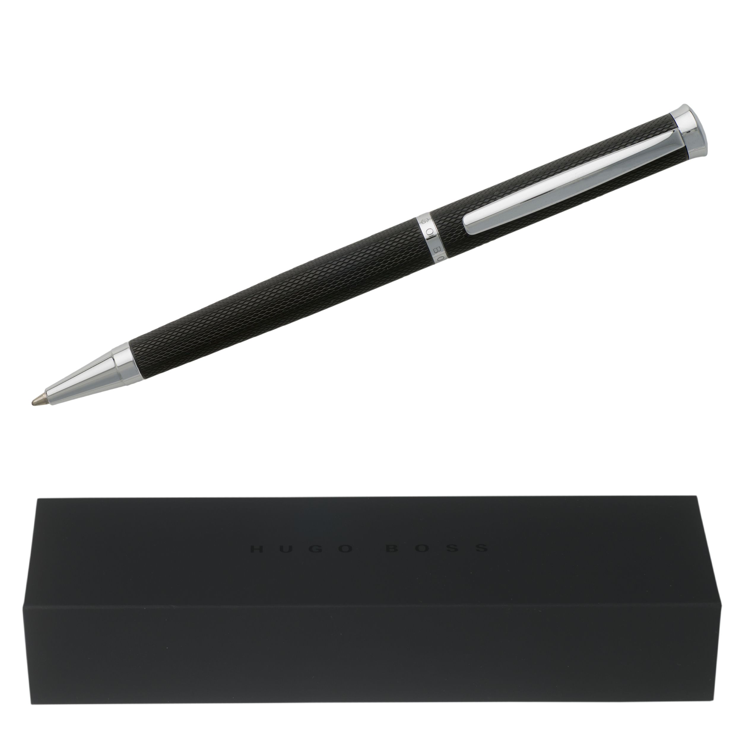 HUGO BOSS Ballpoint Pen Sophisticated Black Diamond - Image 3