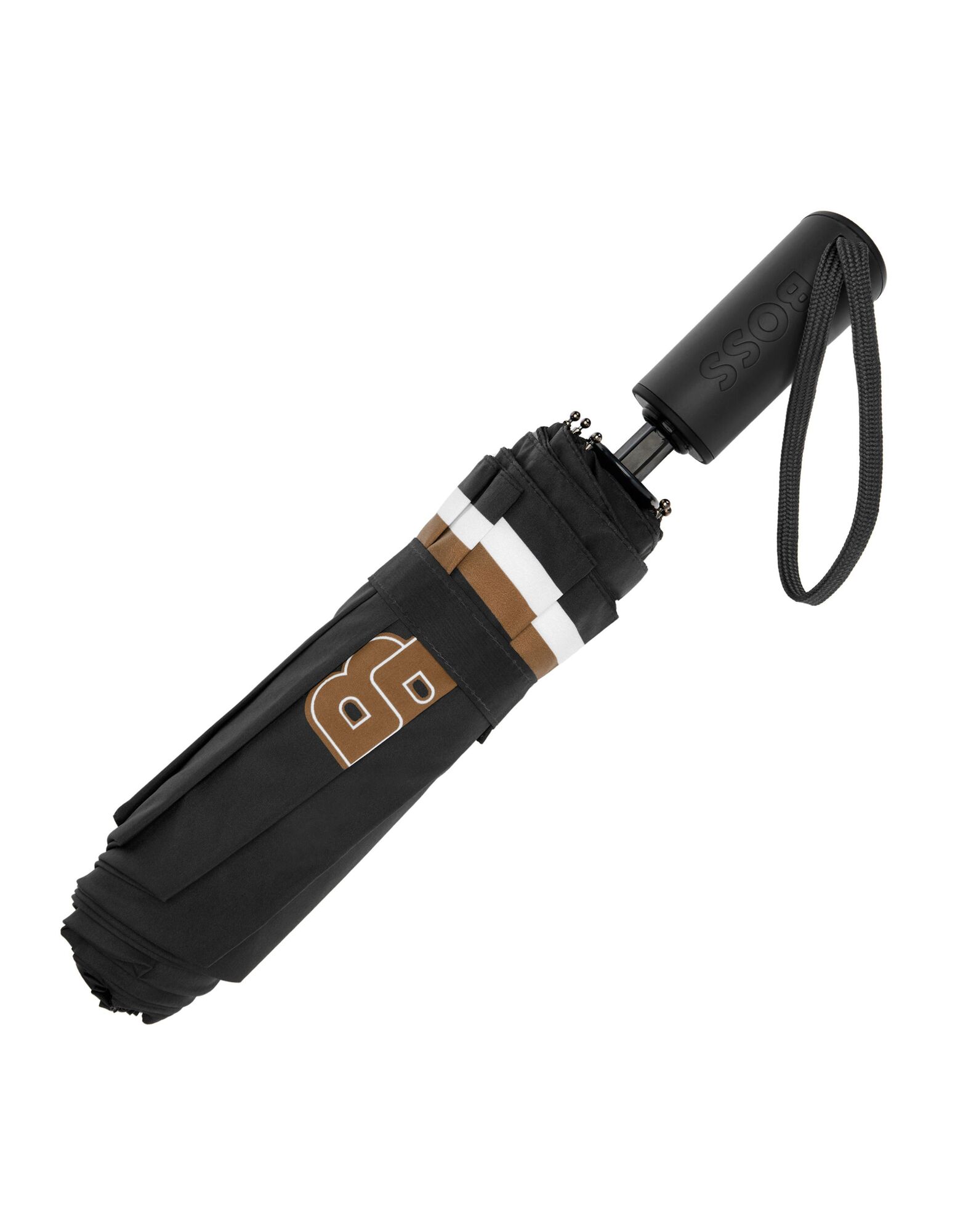 BOSS Pocket Umbrella Varsity Black NEW