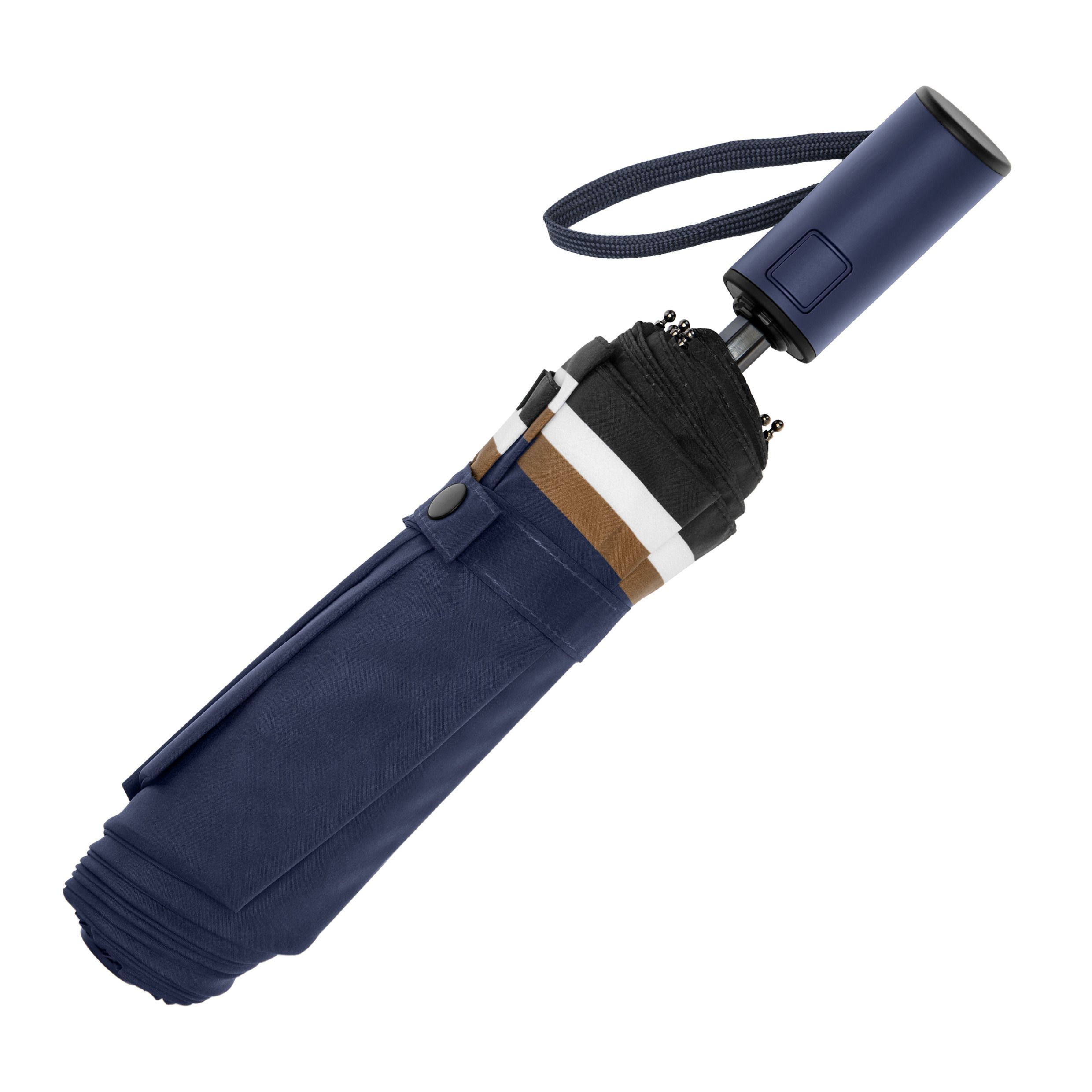 BOSS Pocket Umbrella Varsity Navy NEW - Image 2