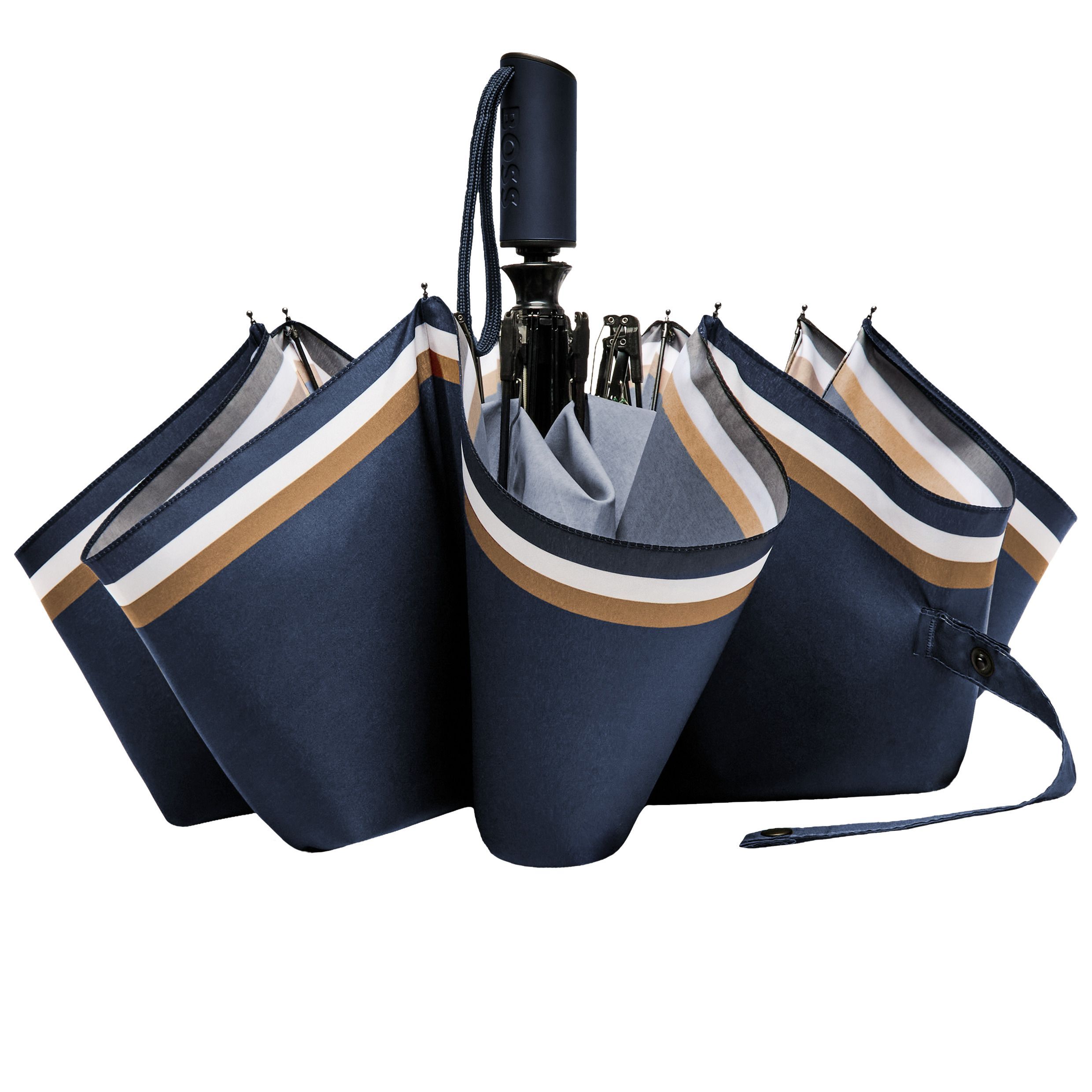 BOSS Pocket Umbrella Varsity Navy NEW - Image 3