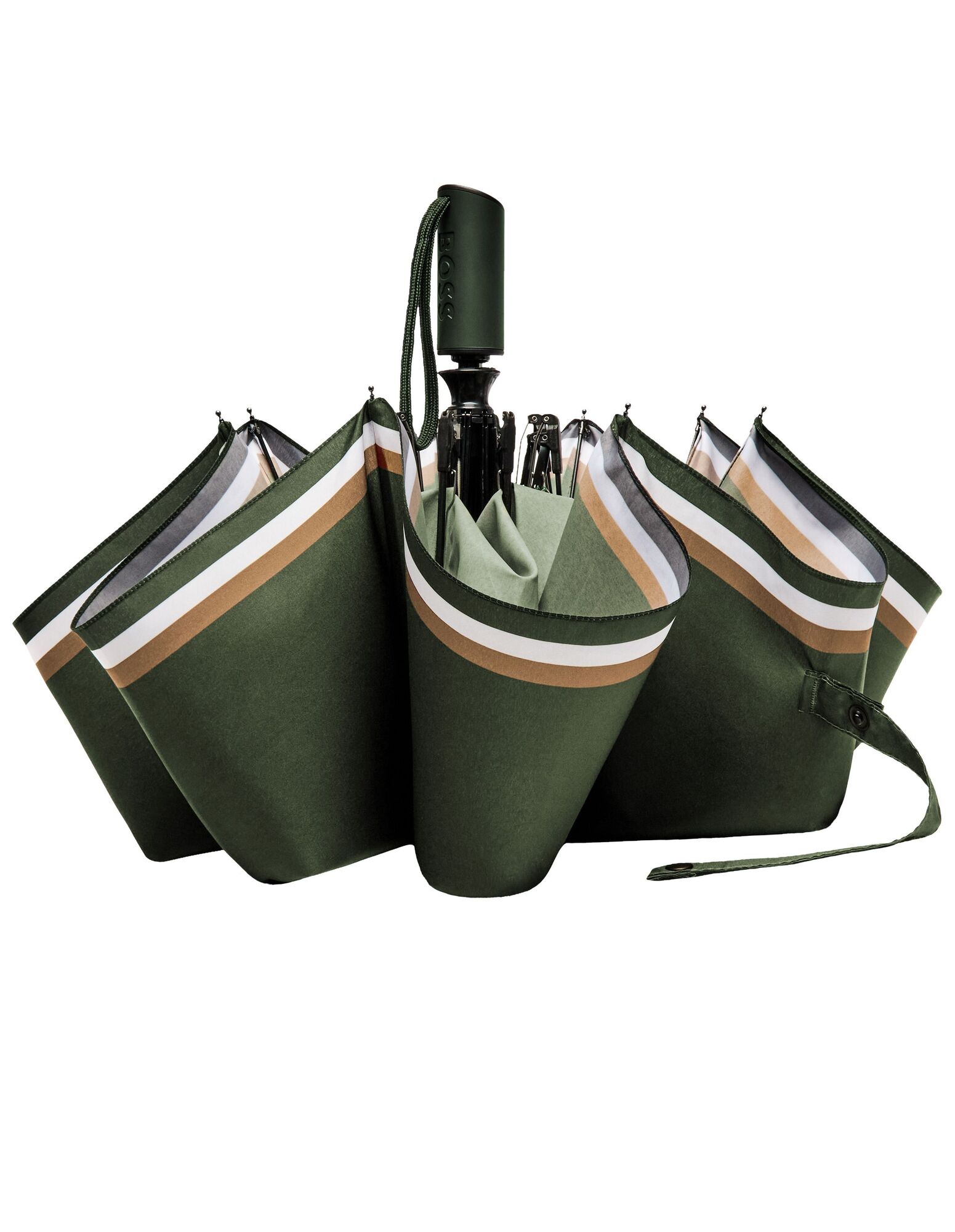 BOSS Pocket Umbrella Varsity Forest Green NEW - Image 4