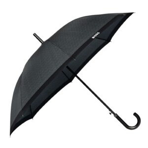 BOSS Golf Umbrella Chevron Dark Grey   NEW