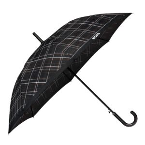 BOSS Golf Umbrella Checkered Black  NEW