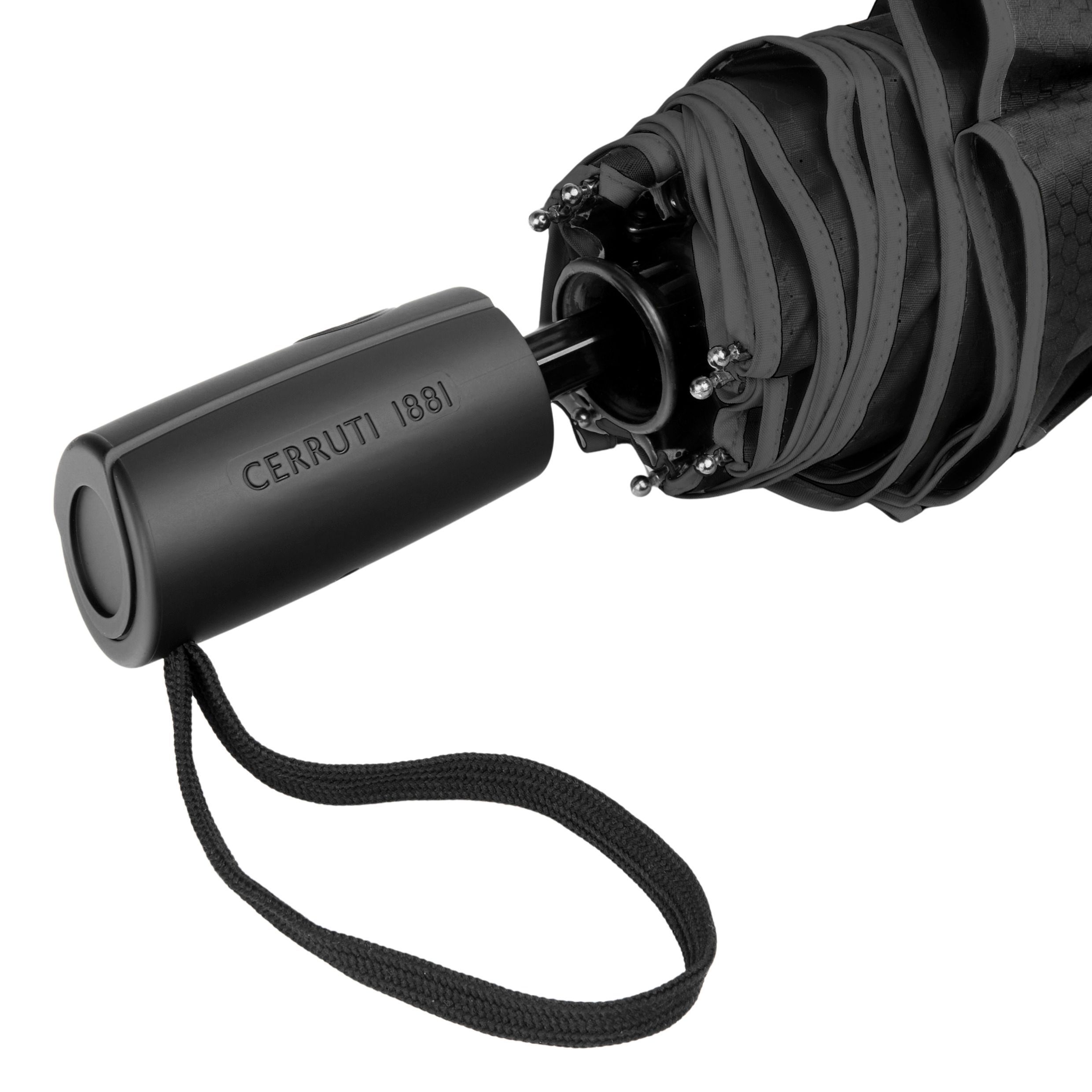 Cerruti 1881 Pocket Umbrella Islington Black NEW - Image 3