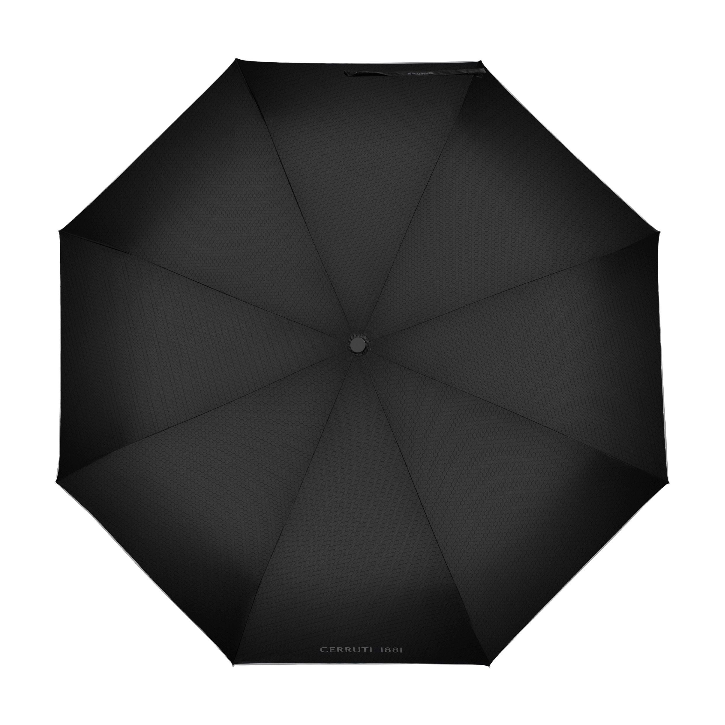 Cerruti 1881 Pocket Umbrella Islington Black NEW - Image 4