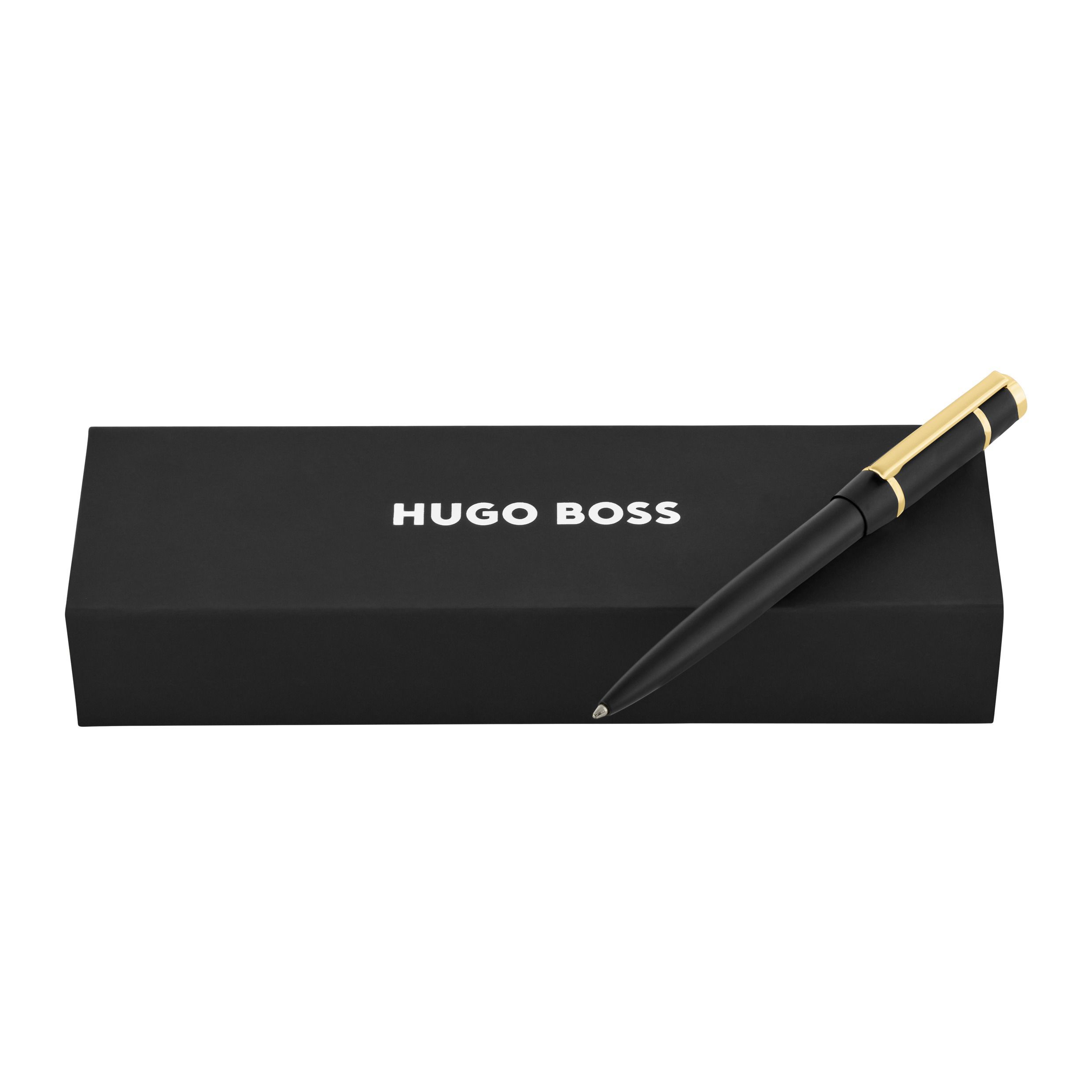 Hugo Boss Ballpoint Pen Rive Signature Lady Black NEW - Image 5