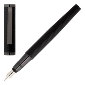 HUGO BOSS Fountain Pen Formation Herringbone Gun
