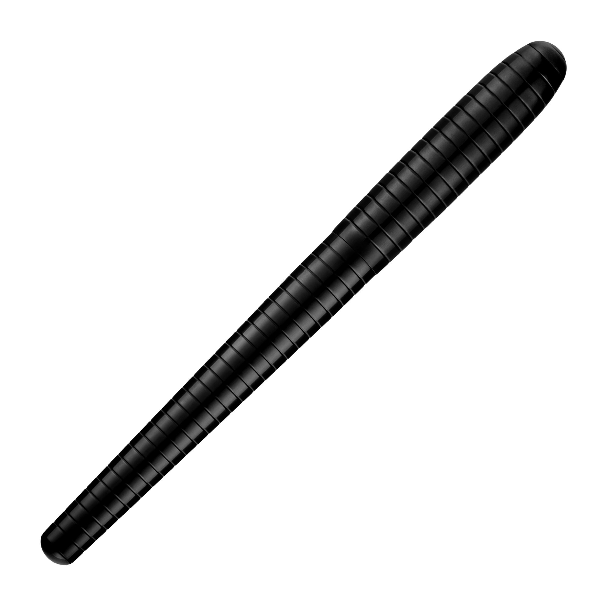 HUGO BOSS Fountain Pen Contour Soft Bauhaus Black NEW - Image 2