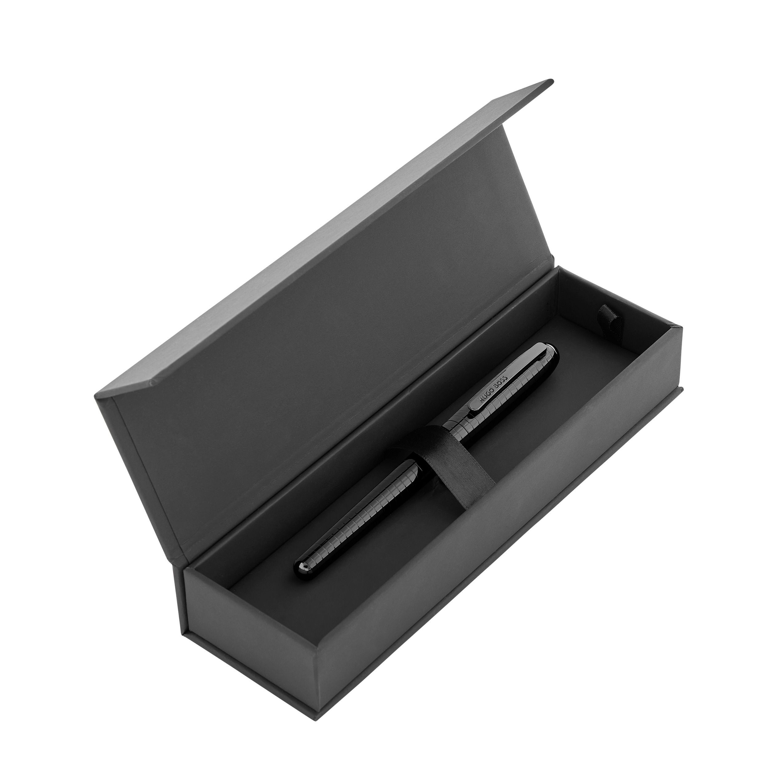 HUGO BOSS Fountain Pen Contour Soft Bauhaus Black NEW - Image 5