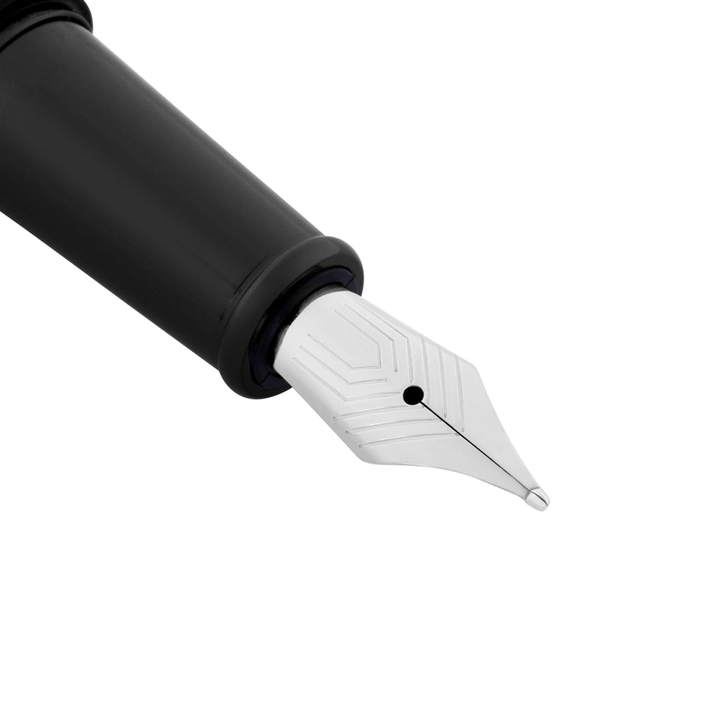HUGO BOSS Fountain Pen Contour Soft Bauhaus Black NEW - Image 6