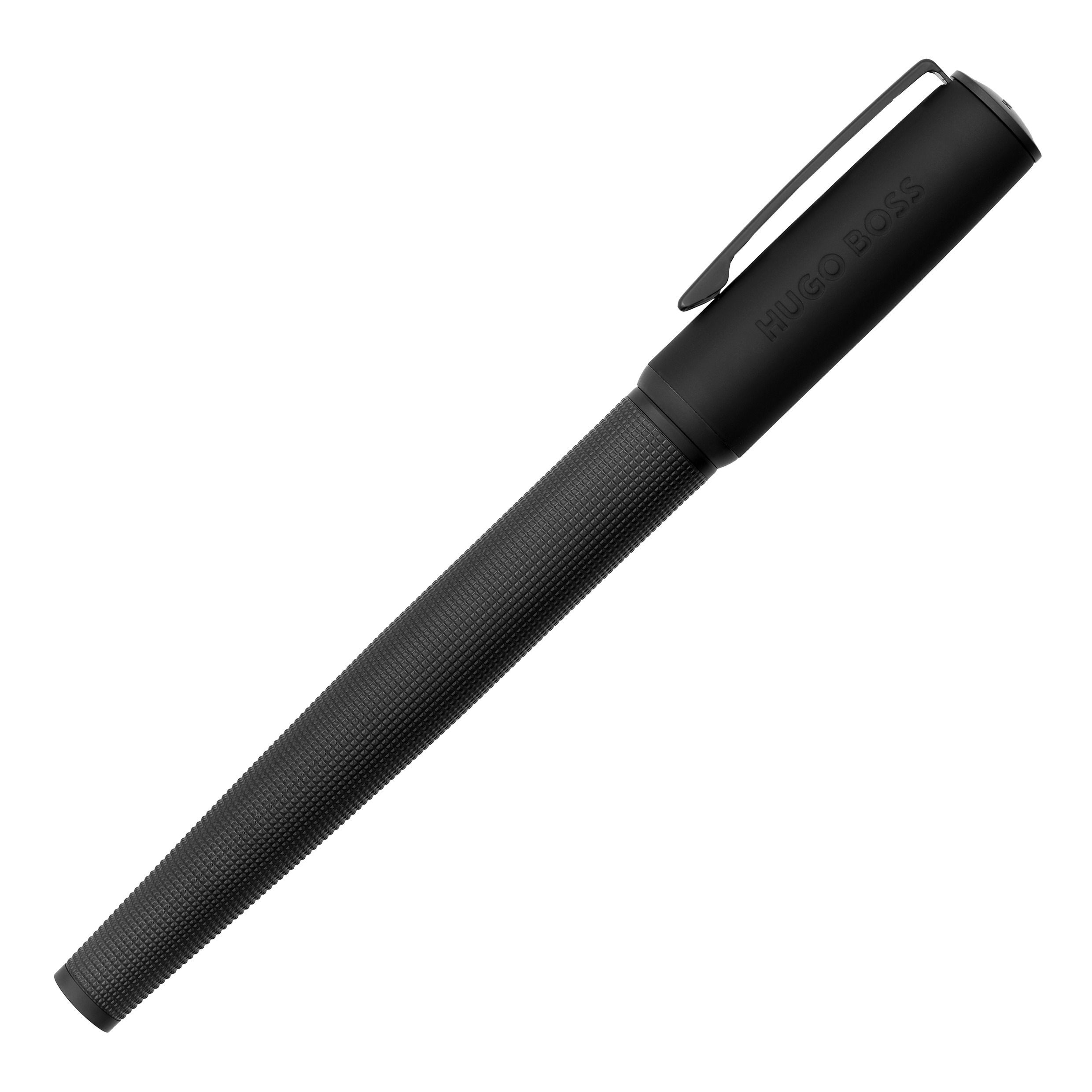 HUGO BOSS Fountain Pen Arche Iconic Black NEW - Image 3