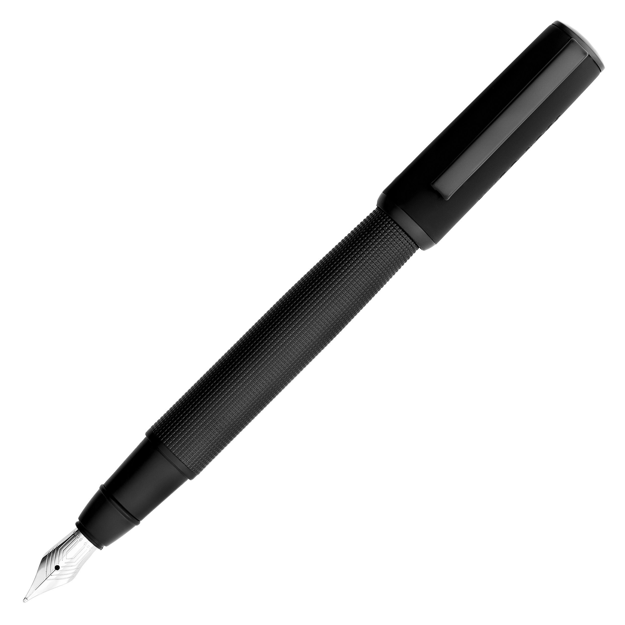 HUGO BOSS Fountain Pen Arche Iconic Black NEW - Image 6