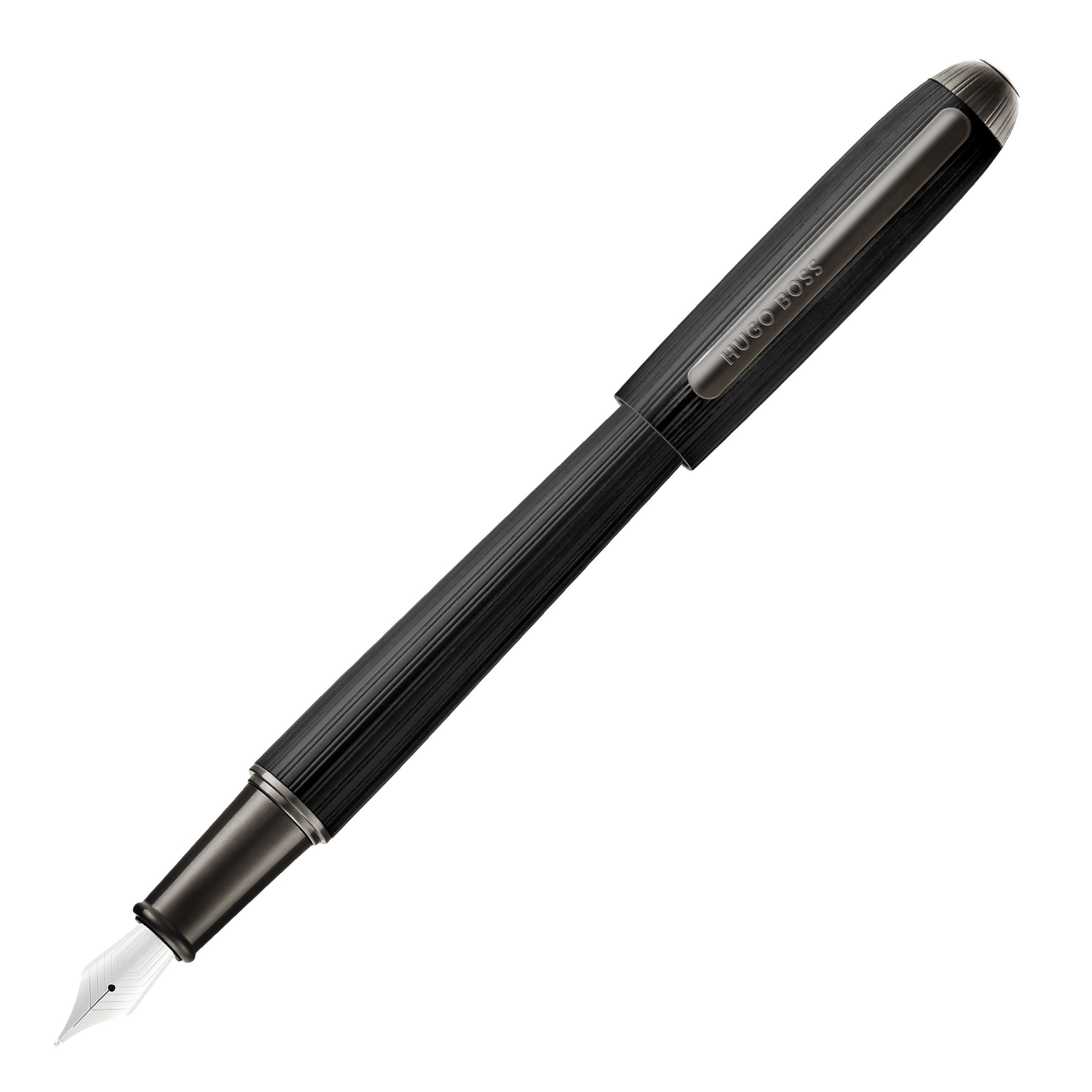 HUGO BOSS Fountain Pen Contour Pinstripe NEW - Image 4