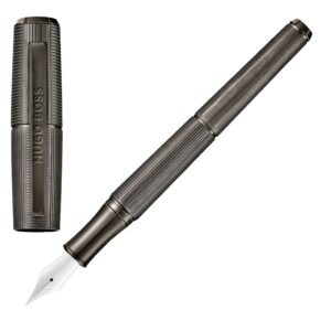 HUGO BOSS Fountain Pen Meridien Gun   NEW