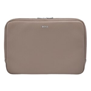 BOSS Laptop Bag Classic Grained Taupe  NEW