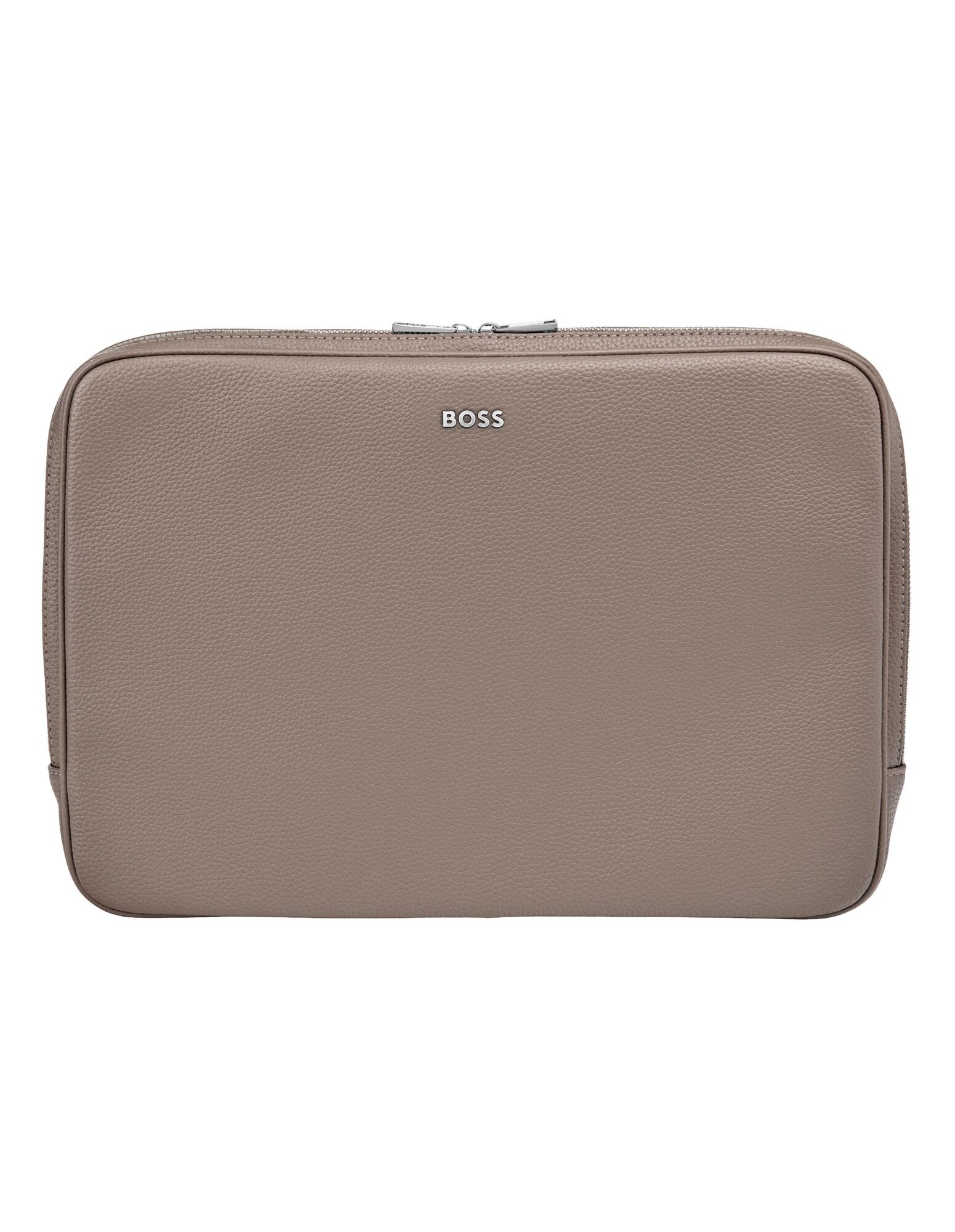 BOSS Laptop Bag Classic Grained Taupe NEW